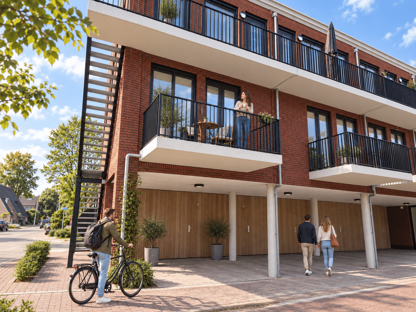 Sfeerimpressie 2- en 3-kamerappartementen Roosevelt Terneuzen