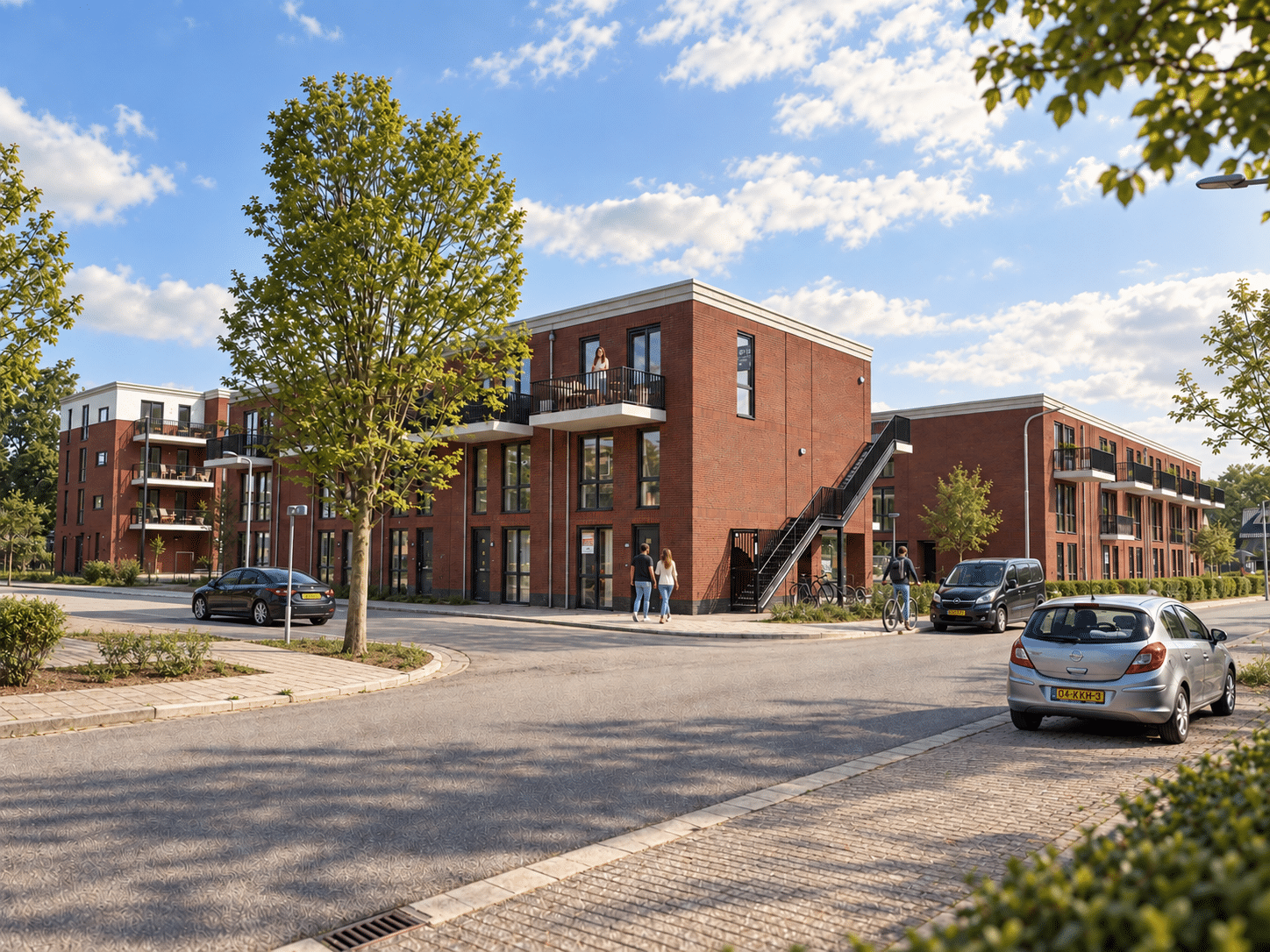 Sfeerimpressie woonproject Roosevelt Terneuzen